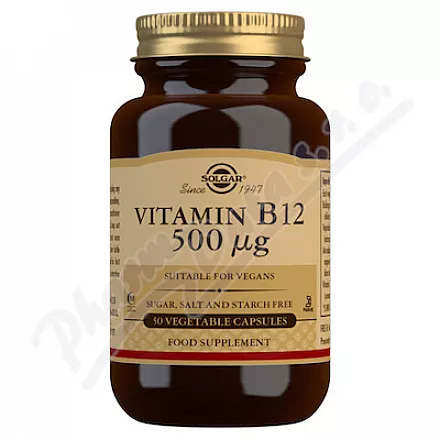 Solgar Vitamin B12 500mcg cps.50