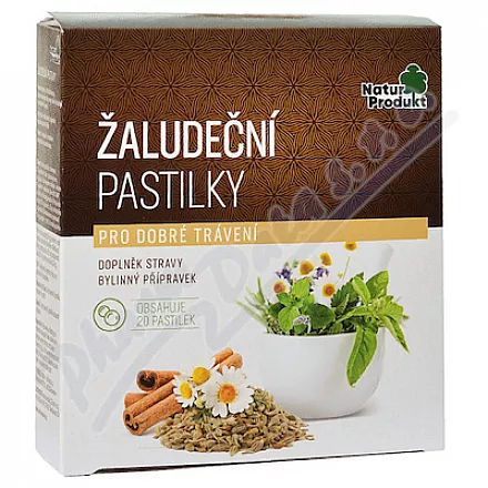 Naturprodukt Žaludeční pastilky 20ks