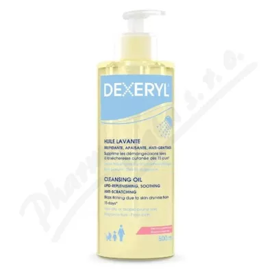 DEXERYL Wash Oil 500ml - odličování,odličování obličeje,čištění obličeje,čistění pleti,