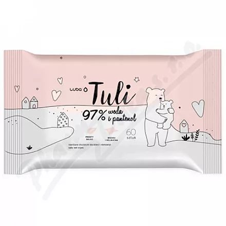 Luba Tuli Chusteczki nawilżane dla dzieci z pantenolem 60szt