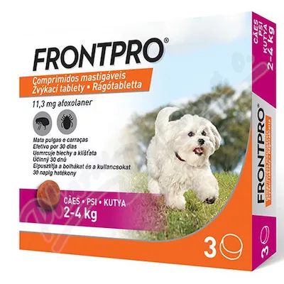 Frontpro 11.3mg 2-4kg žvýkací tbl.3