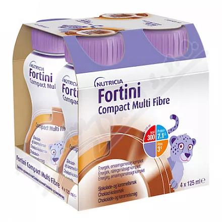FORTINI COMPACT MULTI FIBRE S PŘÍCHUTÍ ČOKOLÁDA-KARAMEL