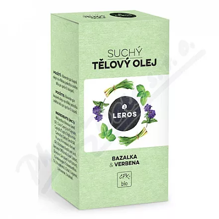 LEROS Suchy olejek do ciała Bazylia - tělová mléka,oleje,krémy,másla,