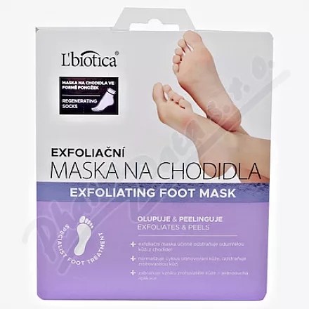 Lbiotica Exfoliační maska na chodidla 1pár