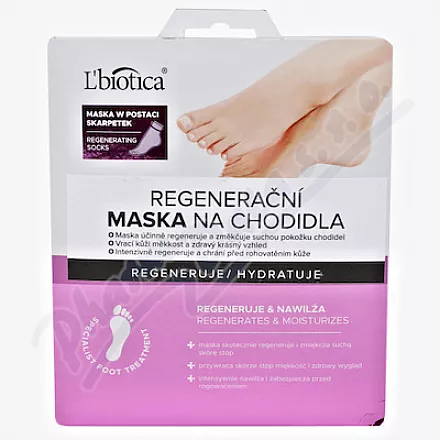 Lbiotica Regenerační maska na chodidla 1pár
