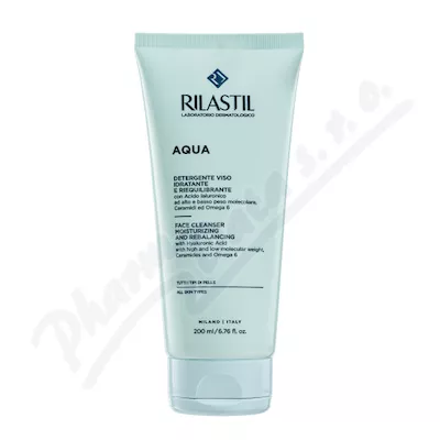 RILASTIL Aqua čistící péče 200ml - odličování,odličování obličeje,čištění obličeje,čistění pleti,