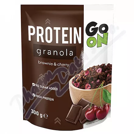 GO ON Proteinová granola brownie&viseň 300g
