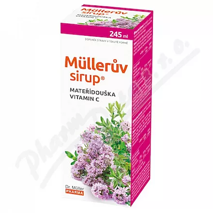 Syrop Müllerian z ostropestem plamistym i witaminą C 245ml