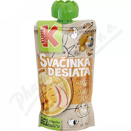 KUBIK Przekąska jabłko-mango-banan-jajko 100g