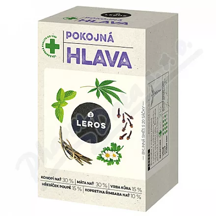 LEROS Pokojná hlava čaj 20x1.5g