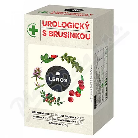 LEROS Urologický s brusinkou čaj 20x1.5g