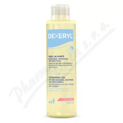 DEXERYL Wash Oil 200ml - intimní hygiena, ubrousky,intimní vlhčené ubrousky,ubrousky na intimní hygienu,