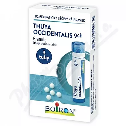 Thuya Occidentalis CH9 gra.4g 3 tubki