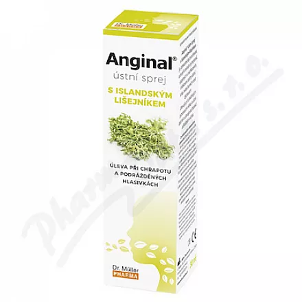 Anginal ústní sprej s isl.lišej.30ml ZP Dr.Müller