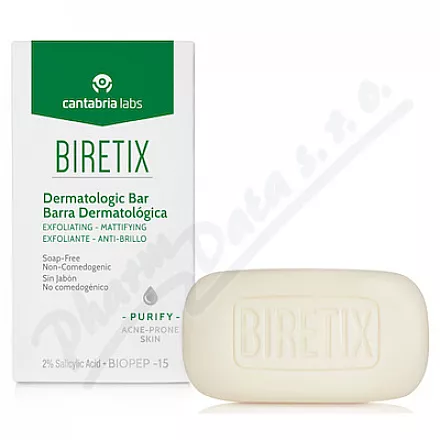 BIRETIX Dermatological Bar 80g - odličování,odličování obličeje,čištění obličeje,čistění pleti,