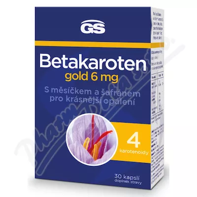 GS Betakarotene gold 6mg cps.30