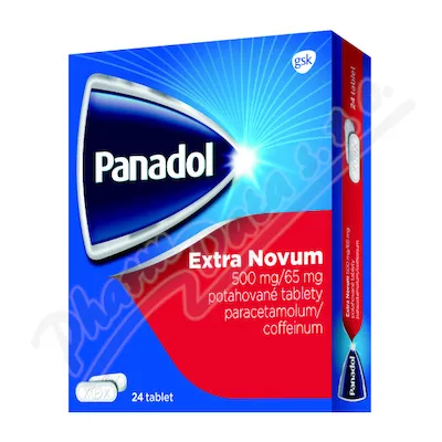 Panadol Extra Novum 500mg/65mg tbl.flm.24 IV