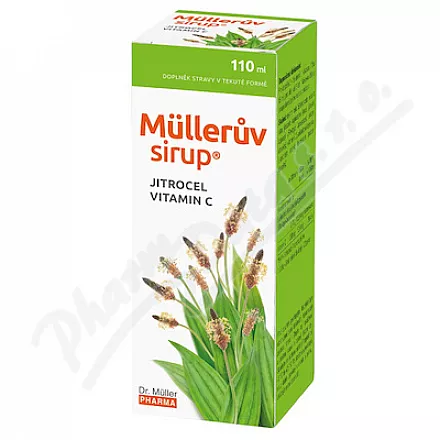 Syrop Müllerian z babką lancetowatą i witaminą C 110ml