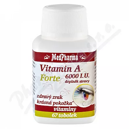 MedPharma Vitamin A 6000 I.U. Strong tob.67