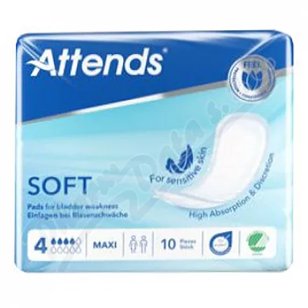 PLENY ABSORPČNÍ ATTENDS SOFT MAXI 4