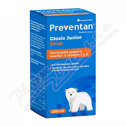 Preventan Clasic Junior Syrop 250ml
