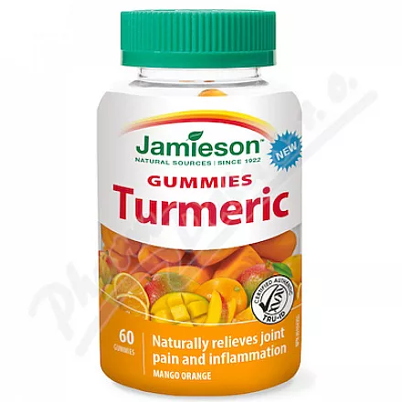 JAMIESON Kurkuma pastylki żelatynowe 60szt