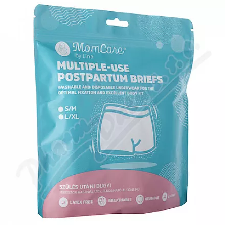 MomCare Majtki poporodowe wielofunkcyjne L/XL 4szt