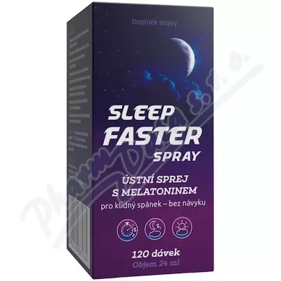 Spray doustny Sleep Faster z melatoniną 24ml