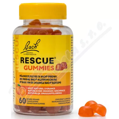 RESCUE Gummies gumové pastilky 60ks