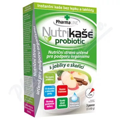 Nutrikache probiotyk z jabłkami i cynamonem 3x60g