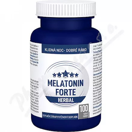 Melatonina Forte Herbal tbl.100 Clinical