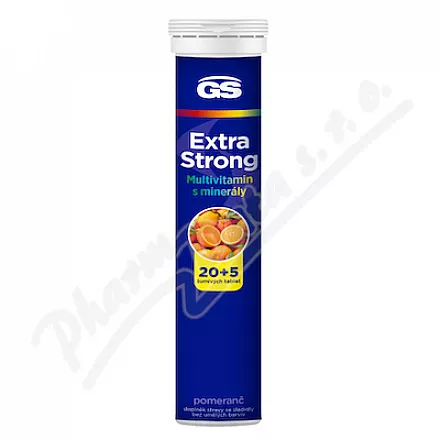 GS Extra Strong Multivit. min.pomer.eff.tbl.20 5