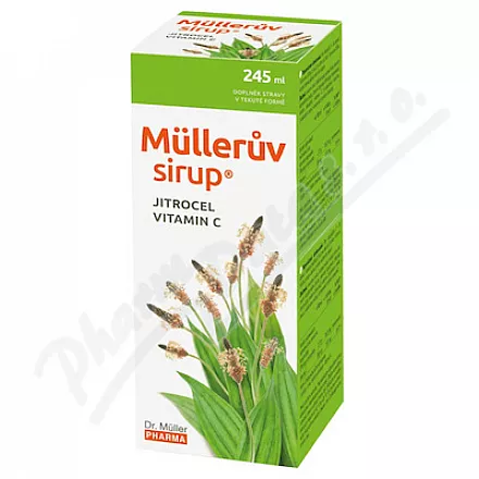 Syrop Müllerian z babką lancetowatą i witaminą C 245ml