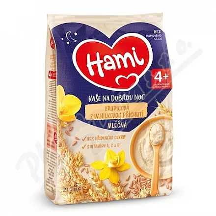 Hami Kaszka na dobranoc waniliowa 210g 4M