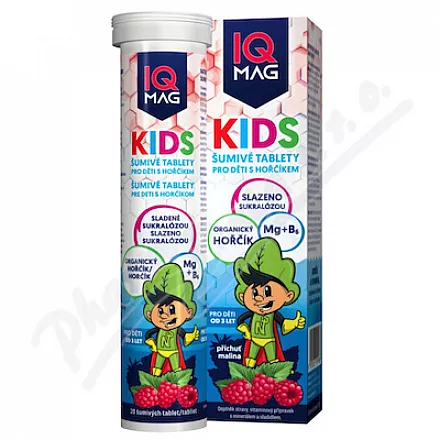 IQ mag KIDS magnesium raspberry fizz.tbl.20
