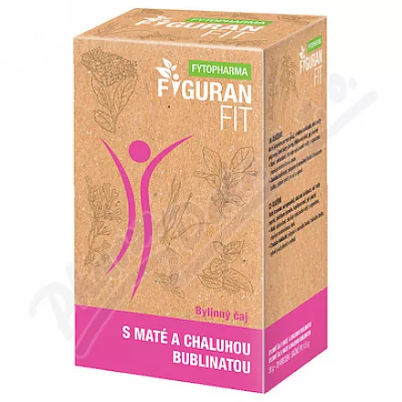Figuran FIT herbata z mate + wodorosty 20x1,5g Phytopharma