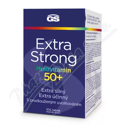 GS Extra Strong Multiwitamina 50+ tbl.100