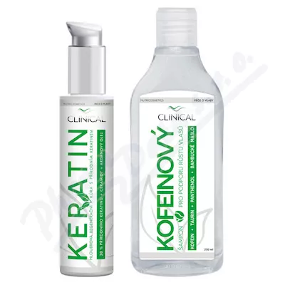 Kliniczna kuracja keratynowa 100 ml + szampon kofeinowy 250 ml