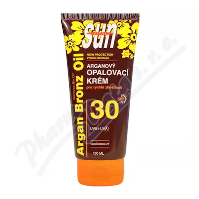 SUNVITAL Arganový opalovací krém SPF30 100ml