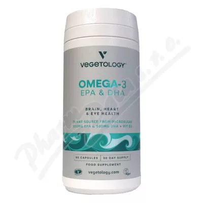 Vegetology Omega-3 EPA& DHA + D3 cps.60