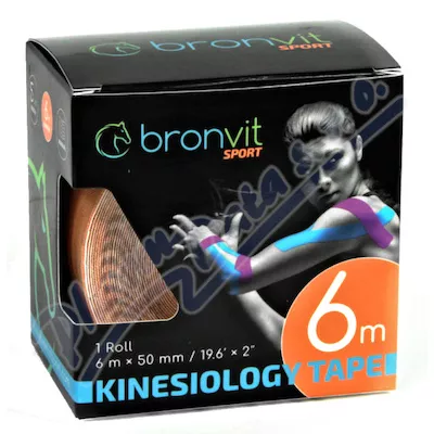 BronVit Sport Kinesio Tape classic béžová 6mx50mm