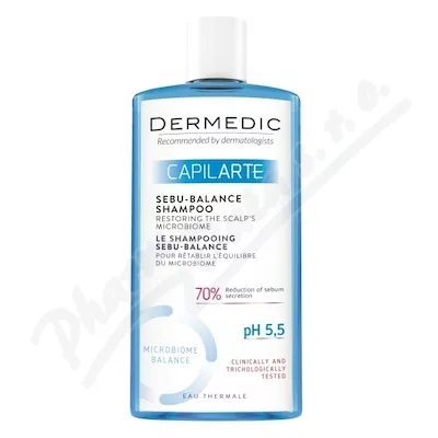 DERMEDIC Capilarte SEBU-BALANCE šampon 300ml - vlasová péče,péče o vlasy,