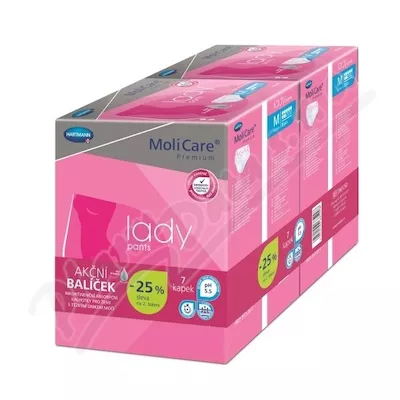 MoliCare Lady Pants 7kap. vel. M Duopack 2x8ks