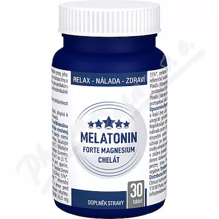 Melatonina Forte chelat magnezu tbl.30 Clinical