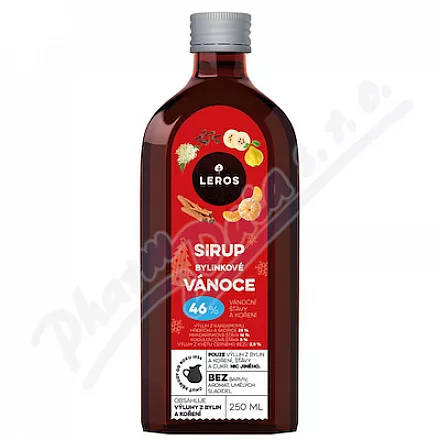 LEROS Syrop Ziołowy Świąteczny 250ml