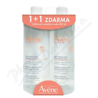 AVENE Złuszczająca woda micelarna 400ml DUO