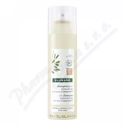KLORANE Suchy szampon owies - włosy ciemne 150ml