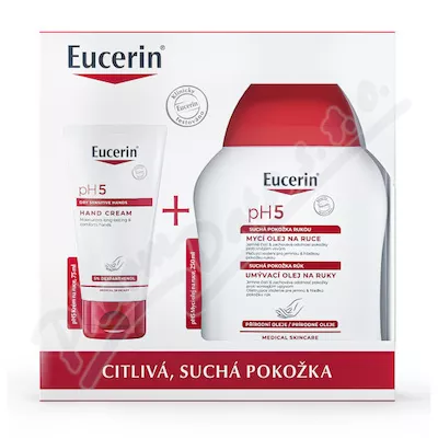 Eucerin pH5 skóra sucha/wrażliwa Boże Narodzenie 2023