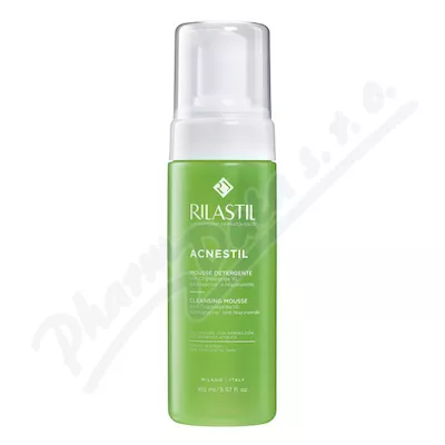 RILASTIL Acnestil Clean. Mousse čisticí pěna 165ml - odličování,odličování obličeje,čištění obličeje,čistění pleti,