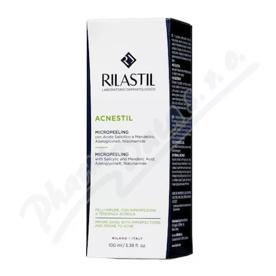 RILASTIL Acnestil Micropeel.exfoliační mléko 100ml - odličování,odličování obličeje,čištění obličeje,čistění pleti,